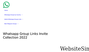 groupslinks.info Screenshot