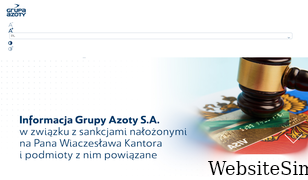 grupaazoty.com Screenshot