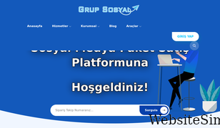 grupsosyal.com Screenshot