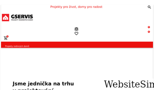gservis.cz Screenshot