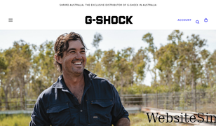 gshock.com.au Screenshot