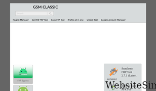 gsmclassic.com Screenshot