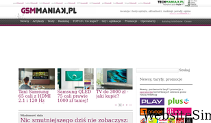 gsmmaniak.pl Screenshot