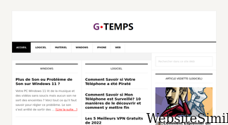 gtemps.com Screenshot