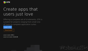 gtk.org Screenshot