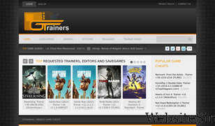 gtrainers.com Screenshot