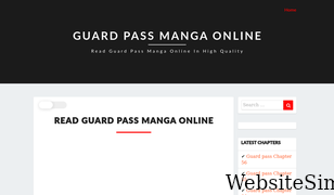guardpassmanga.com Screenshot