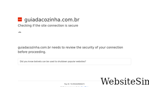 guiadacozinha.com.br Screenshot