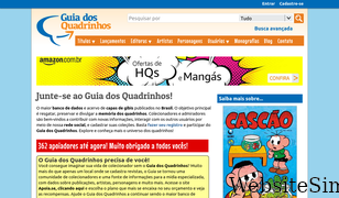 guiadosquadrinhos.com Screenshot