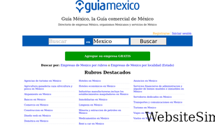 guiamexico.com.mx Screenshot