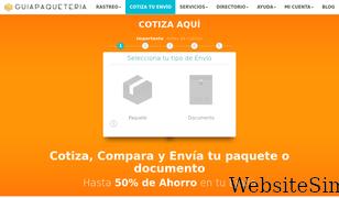guiapaqueteria.com Screenshot
