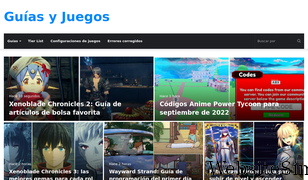 guiasyjuegos.com Screenshot