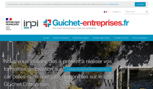guichet-entreprises.fr Screenshot