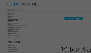 guide-piscine.fr Screenshot