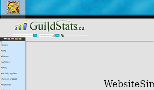 guildstats.eu Screenshot