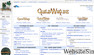 guildwiki.de Screenshot