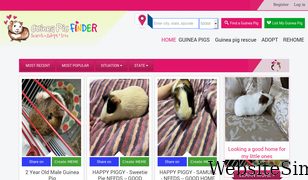 guineapigfinder.com Screenshot