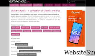 guitar-chord.org Screenshot