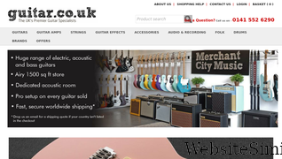 guitar.co.uk Screenshot