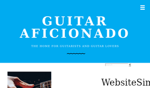 guitaraficionado.com Screenshot