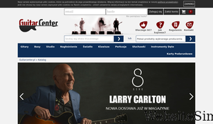 guitarcenter.pl Screenshot