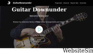 guitardownunder.com Screenshot