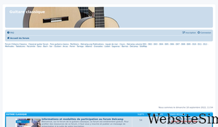 guitareclassiquedelcamp.com Screenshot