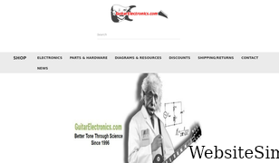 guitarelectronics.com Screenshot