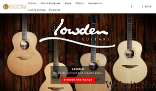 guitarfactory.net Screenshot