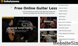 guitarlessons.com Screenshot