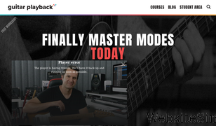 guitarplayback.com Screenshot
