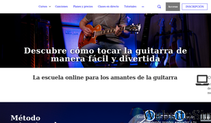 guitarraviva.com Screenshot