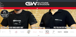 guitarsandwoods.com Screenshot