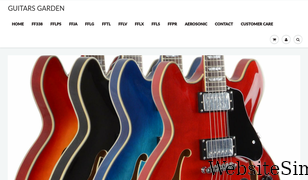 guitarsgarden.com Screenshot