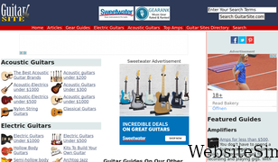 guitarsite.com Screenshot