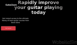 guitarzoom.com Screenshot