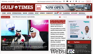 gulf-times.com Screenshot