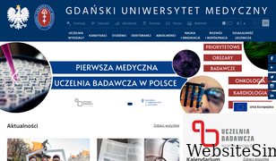 gumed.edu.pl Screenshot