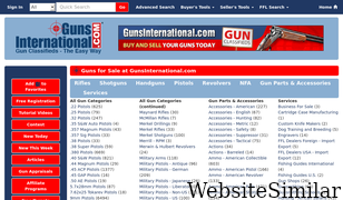 gunsinternational.com Screenshot