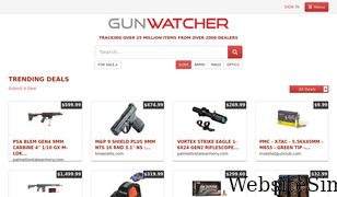 gunwatcher.com Screenshot