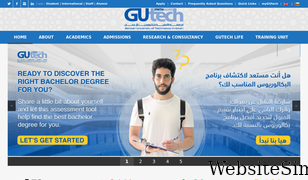 gutech.edu.om Screenshot