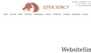 gw2efficiency.com Screenshot