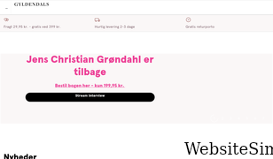 gyldendals-bogklub.dk Screenshot