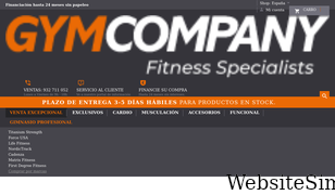 gymcompany.es Screenshot
