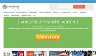 gyncursos.com.br Screenshot