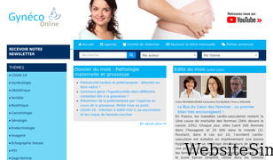 gyneco-online.com Screenshot