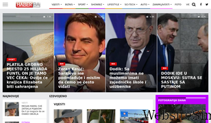 haber.ba Screenshot