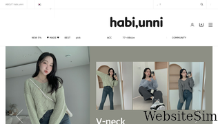 habi-unni.com Screenshot