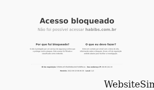 habibs.com.br Screenshot