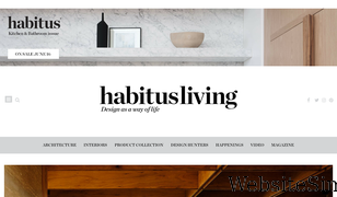 habitusliving.com Screenshot